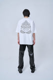 オーワイ(OY) PAISLEY LOGO T-WHITE