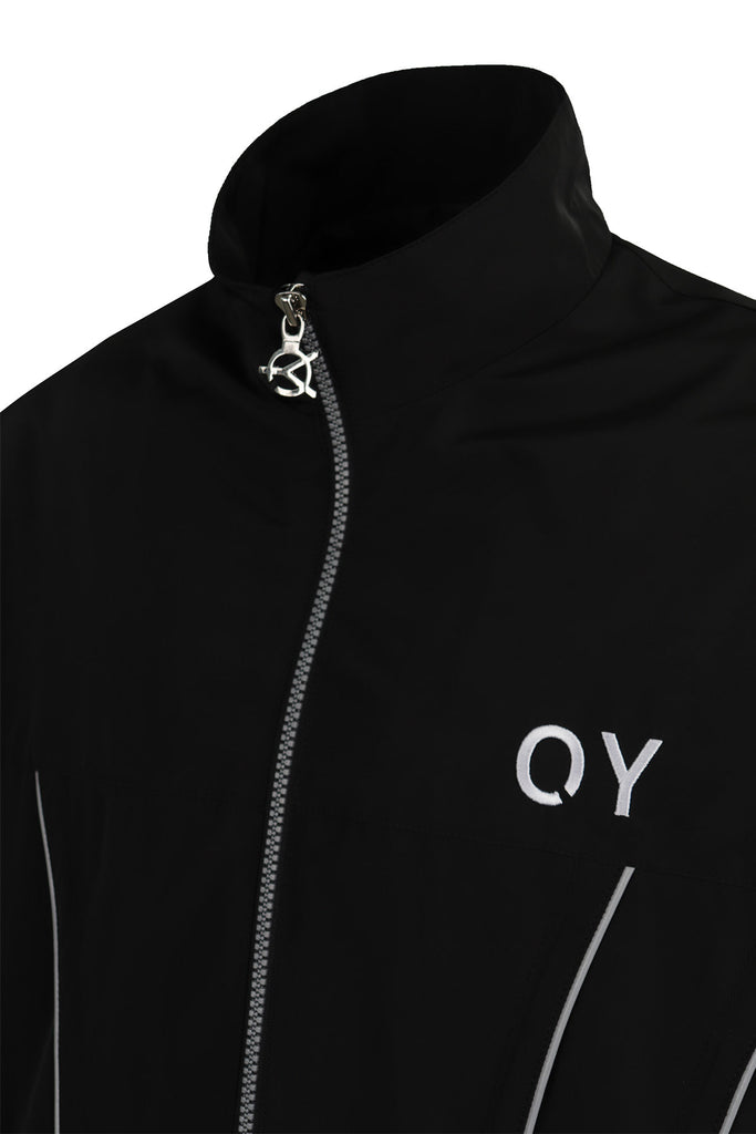 オーワイ(OY) CURVE LINE LOGO TRACK JACKET-BLACK – UNDERSTUDY CLUB