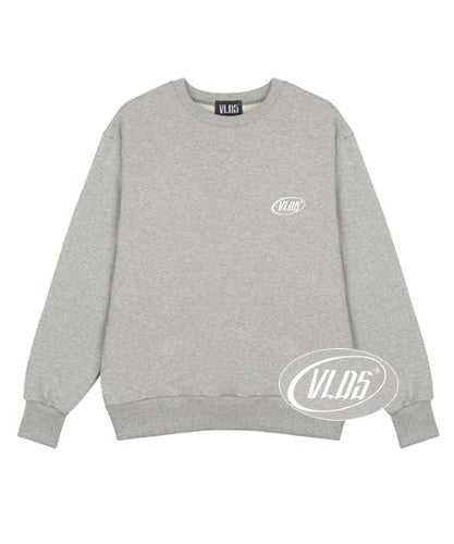 VLDS (ブラディス) Standard logo sweatshirt grey