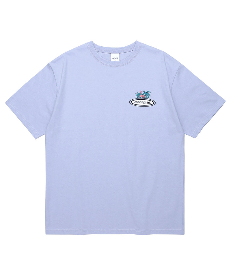 mahagrid (マハグリッド) FLAMINGO TEE [PURPLE]