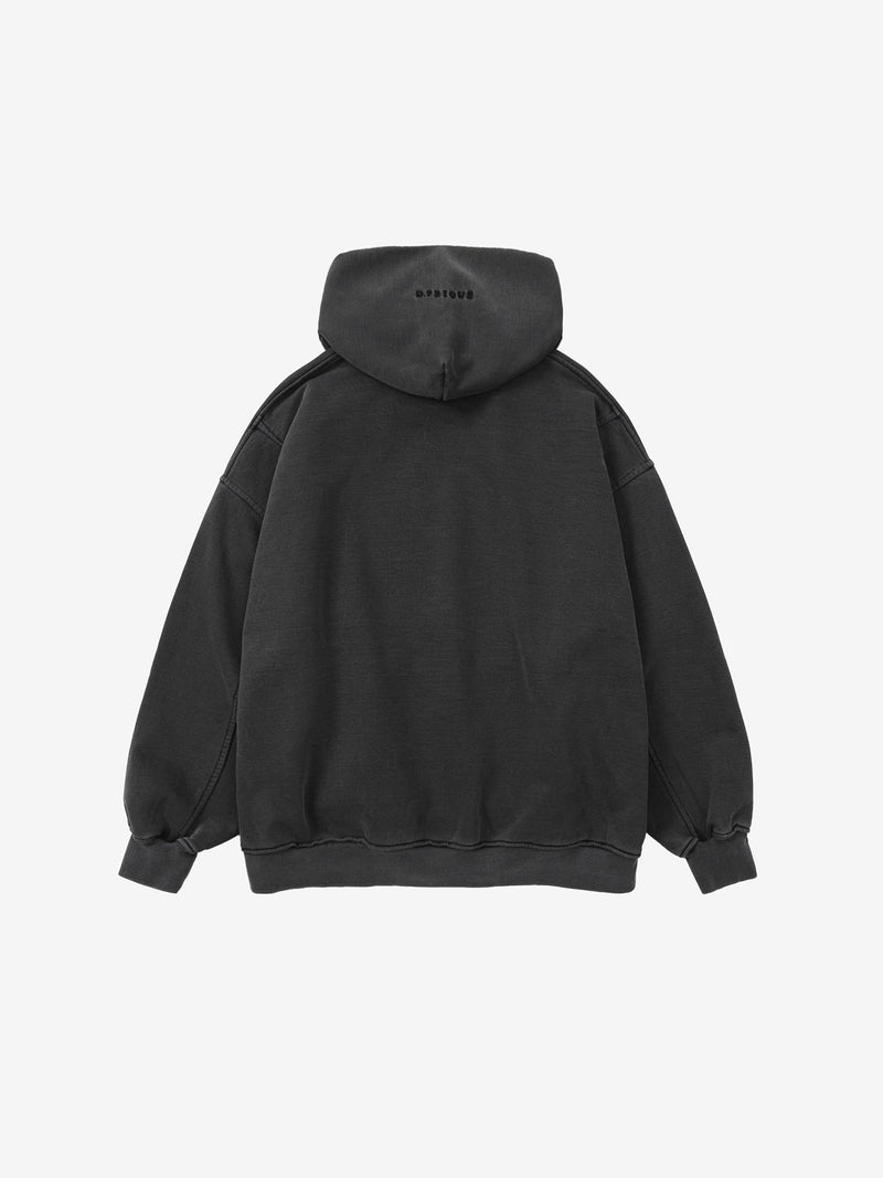 ディープリーク(DPRIQUE)  CLASSIC HOODIE - WASHED BLACK