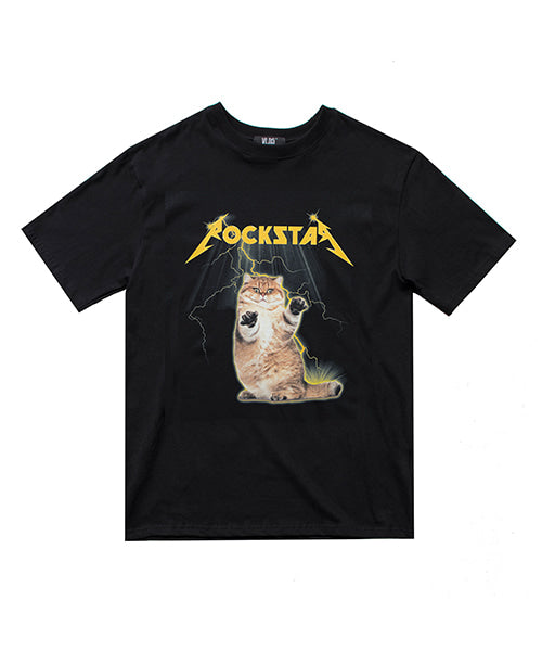 VLDS (ブラディス)  THUNDER CAT TSHIRT BLACK