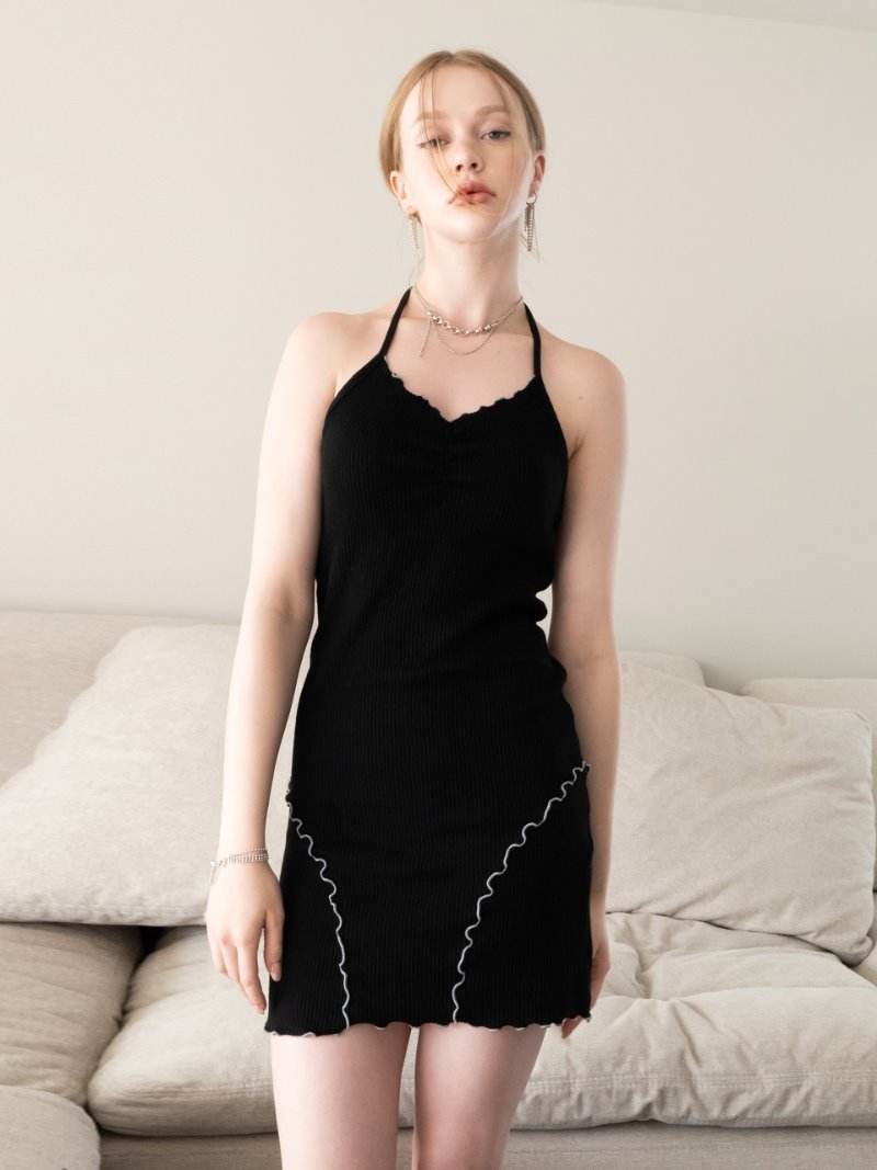 BABLETWO  (ビーエーブルトゥー)    Kirke Dress_BLACK