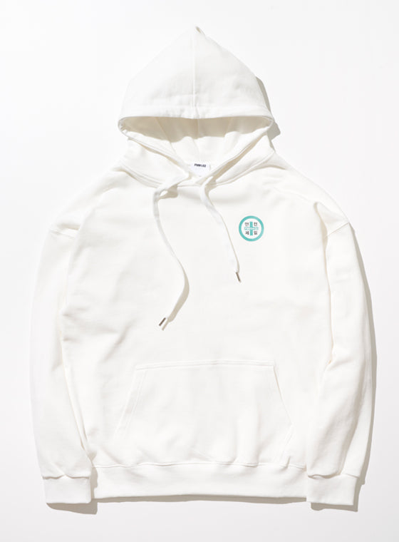 FM91.02 (エフエム91.02)　SAFE CREW HOODY white