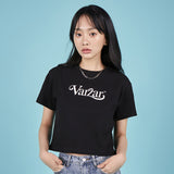 VARZAR(バザール) Leaf VZ Logo Crop T-Shirts (4color)