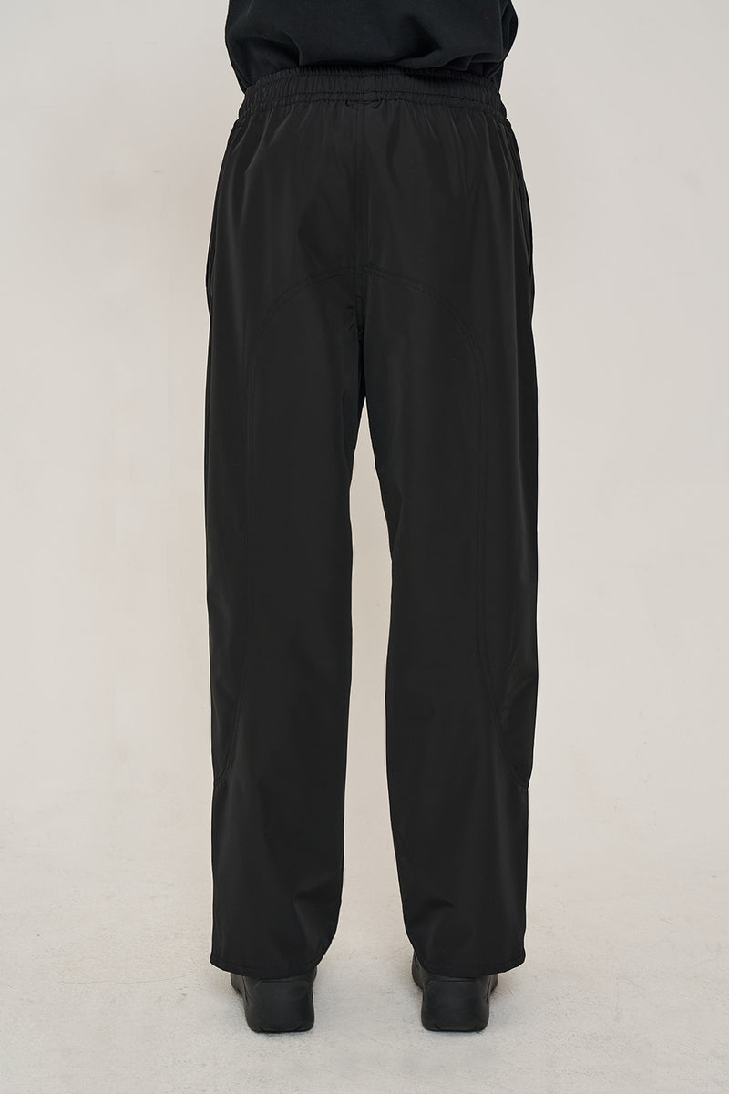 オーワイ(OY)   CURVE ZIPPER PANTS-BLACK