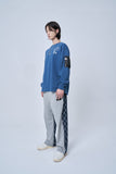 オーワイ(OY) CUBE POCKET LONG SLEEVE-NAVY