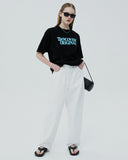 NCOVER（エンカバー）SPACE FONT TSHIRT-BLACK