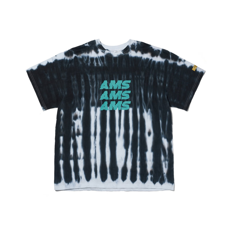 OVERR(オベルー) 21SU TIE-DYE BLACK T-SHIRTS