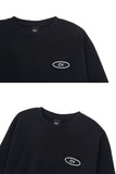 オーワイ(OY) TEXT FLOWER LONG SLEEVE-BLACK