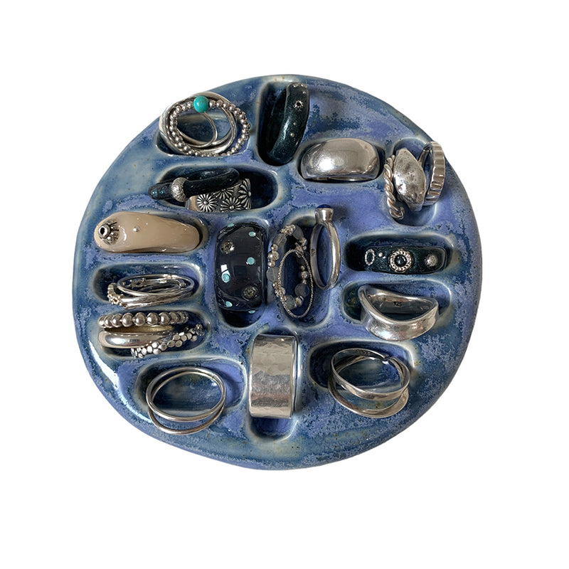 Nff(エヌエフエフ) 	 ceramic_ring holder (blue)