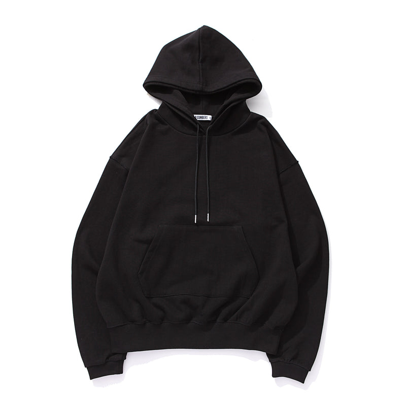Q CUMBERS (キューカンバース)　DOUBLE HOODIE / Black