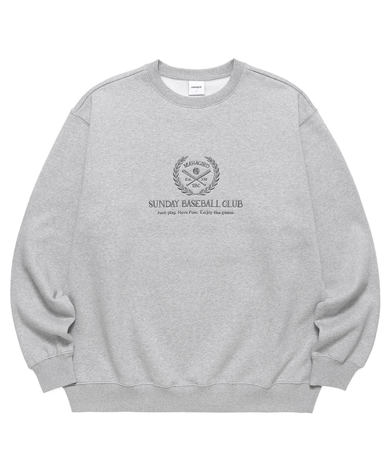 mahagrid (マハグリッド) SBC EMBLEM SWEATSHIRT [GREY]