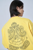 オーワイ(OY) PAISLEY LOGO T-YELLOW