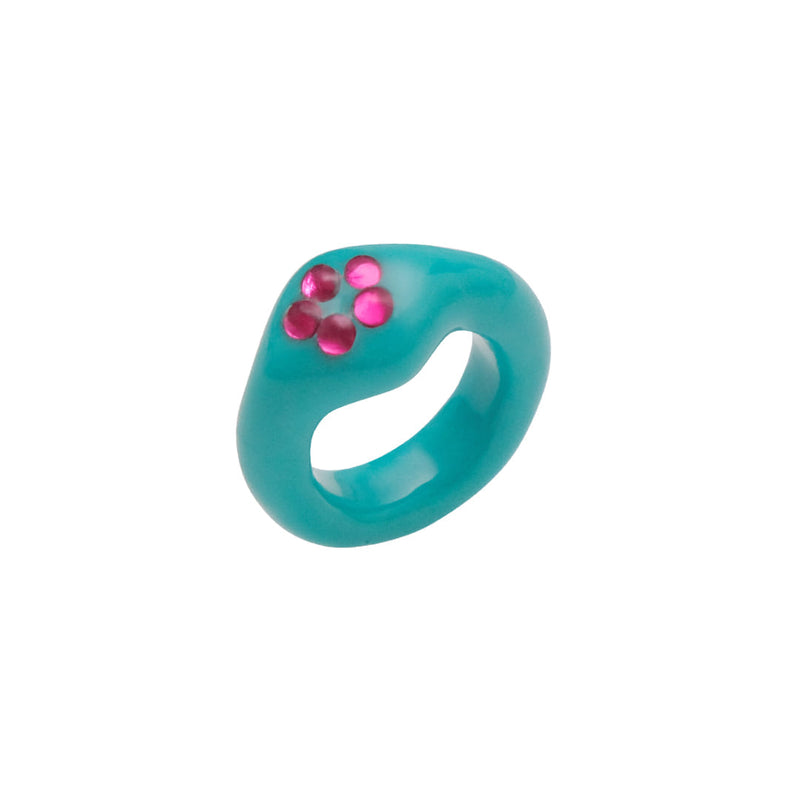 [韓国人気ジュエリー] nff vintage puff ring vintage puff ring-camel - nff