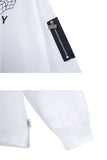 オーワイ(OY) CUBE POCKET LONG SLEEVE-WHITE