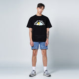 アクメドラビ(acme' de la vie) [ADLV X SIMPSONS] DREAMING MEGGIE SHORT SLEEVE T-SHIRT BLACK