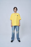 オーワイ(OY) PAISLEY LOGO T-YELLOW