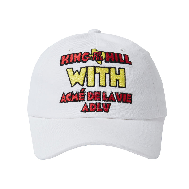 アクメドラビ(acme' de la vie)  KING OF THE HILL - WHTE BALL CAP