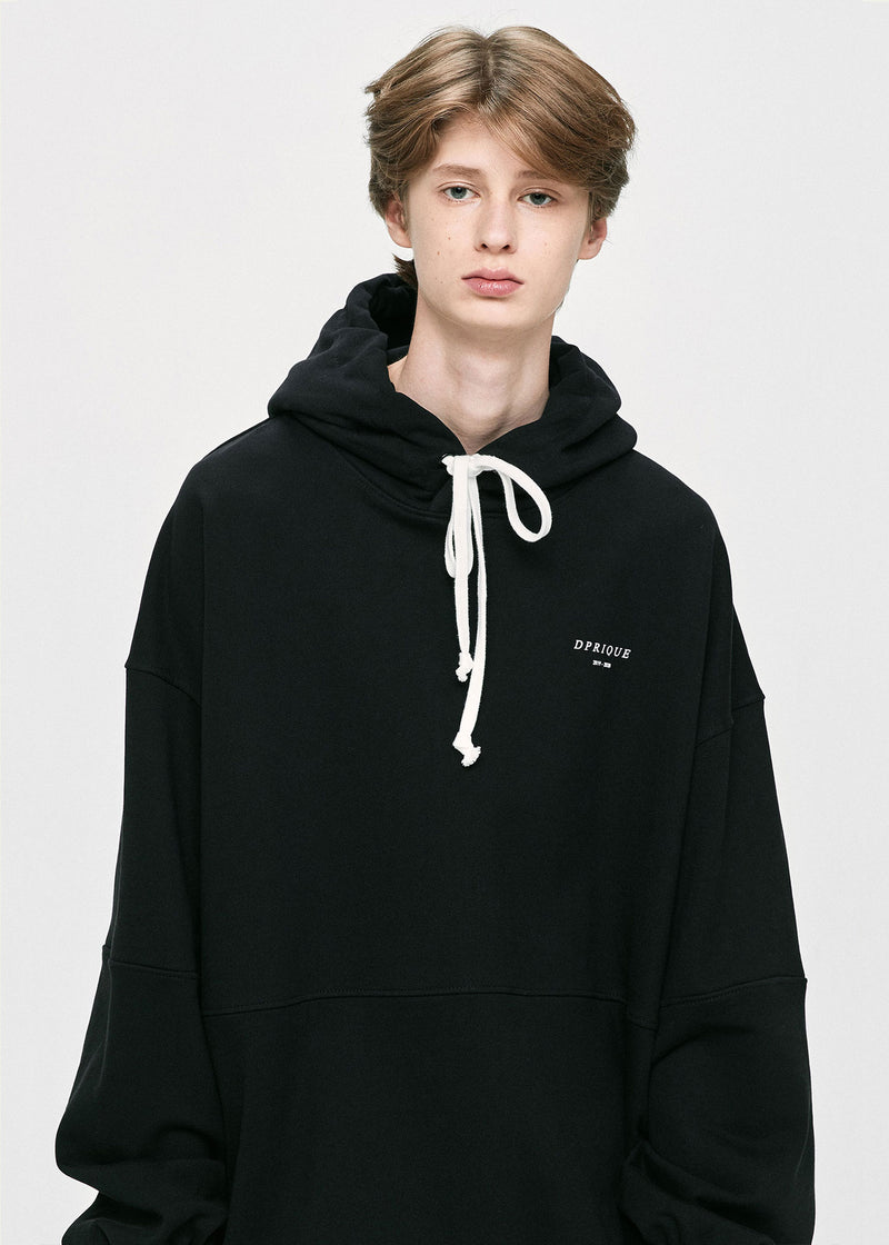 ディープリーク(DPRIQUE)  08 OVERSIZED HOODIE - BLACK