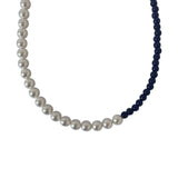 Nff(エヌエフエフ) 	 swarovski pearl color mix_navy