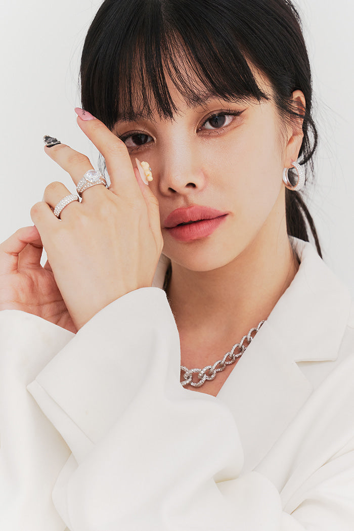 BLACKPURPLE (ブラックパープル) Therapic Big Swallow Ring