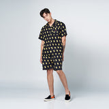 アクメドラビ(acme' de la vie) [ADLV X SIMPSONS] BART SHIRT BLACK