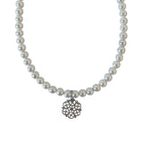 Nff(エヌエフエフ) 	 swarovski pearl bloom motif