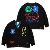 STIGMA(スティグマ)  CARNIVAL OVERSIZED KNIT CARDIGAN BLACK