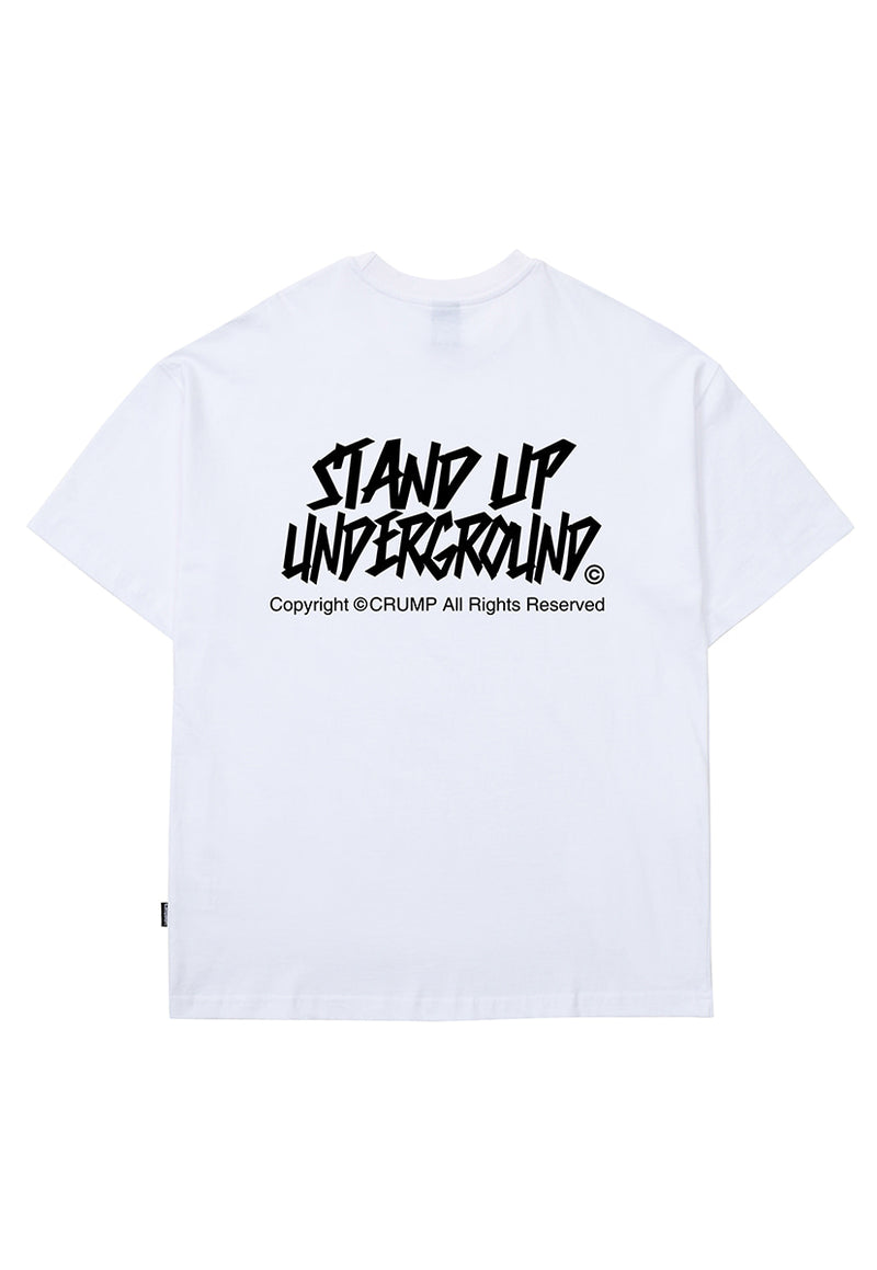 Crump (クランプ) STAND-UP SIGNATURE LOGO T-SHIRT (CT0355)