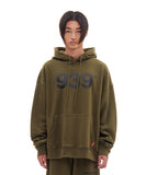 ARCHIVE BOLD (アーカイブボールド)　939 LOGO HOOD (OLIVE)