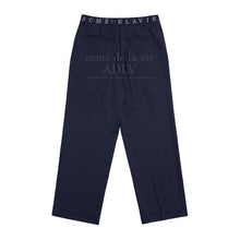 アクメドラビ(acme' de la vie) ADLV LOGO EMBROIDERY WIDE PANTS NAVY