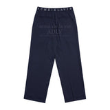 アクメドラビ(acme' de la vie) ADLV LOGO EMBROIDERY WIDE PANTS NAVY