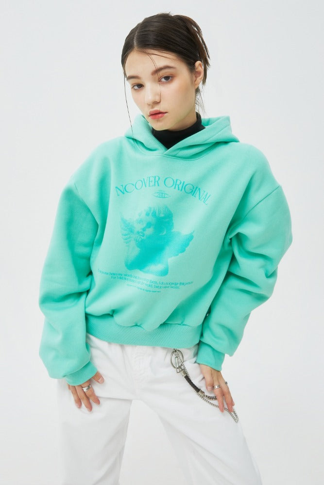 NCOVER（エンカバー）PLASTER CAST HOODIE-MINT
