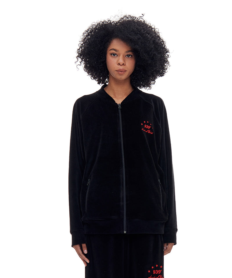 ARCHIVE BOLD (アーカイブボールド)　VELOUR JACKET (BLACK)