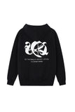 オーワイ(OY) DEVIL LOGO HOODIE-BLACK