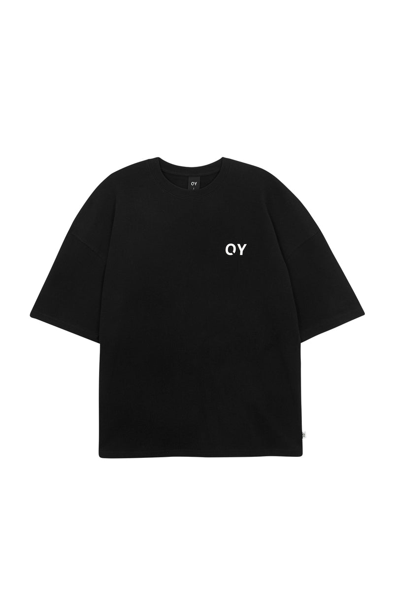 オーワイ(OY)  MONOCHROME BOSS LOGO T-BLACK