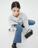 NCOVER（エンカバー）IN TO THE HEAVEN TEXT SWEATSHIRT-WHITE MELANGE