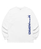 mahagrid (マハグリッド) OVER POCKET LS TEE [WHITE]
