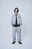 オーワイ(OY) DOUBLE PLEATS BOMBER JACKET-GREY