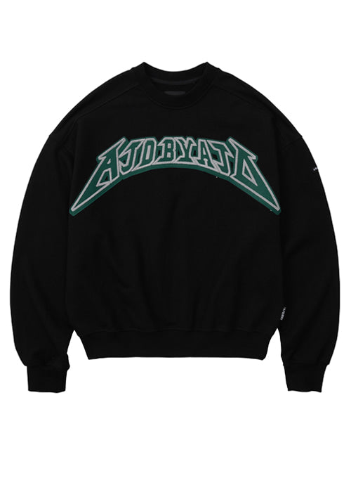 アジョバイアジョ(AJOBYAJO)        AJOLICA Oversized Sweatshirt [Black]