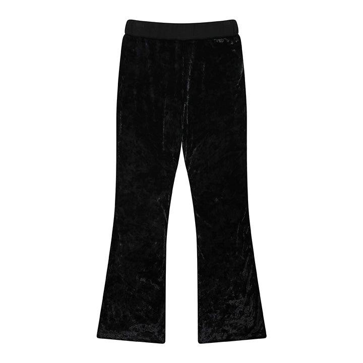 curetty (キュリティー)  C BACK POINT VELVET PANTS_BLACK