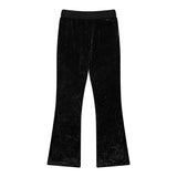 curetty (キュリティー)  C BACK POINT VELVET PANTS_BLACK