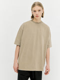 ディープリーク(DPRIQUE)  CLASSIC COTTON T-SHIRT - BEIGE