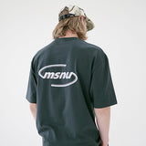 メスノウン(MASSNOUN) MSNU 3D LOGO OVERSIZED T-SHIRTS MSETS008-GN