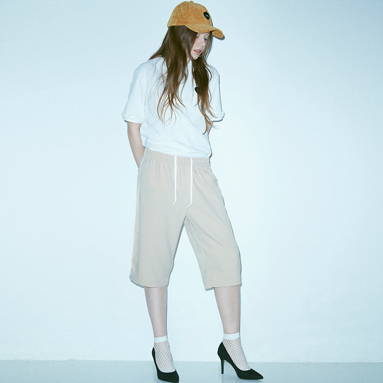 FM91.02 (エフエム91.02)　N.6 SHORTS beige