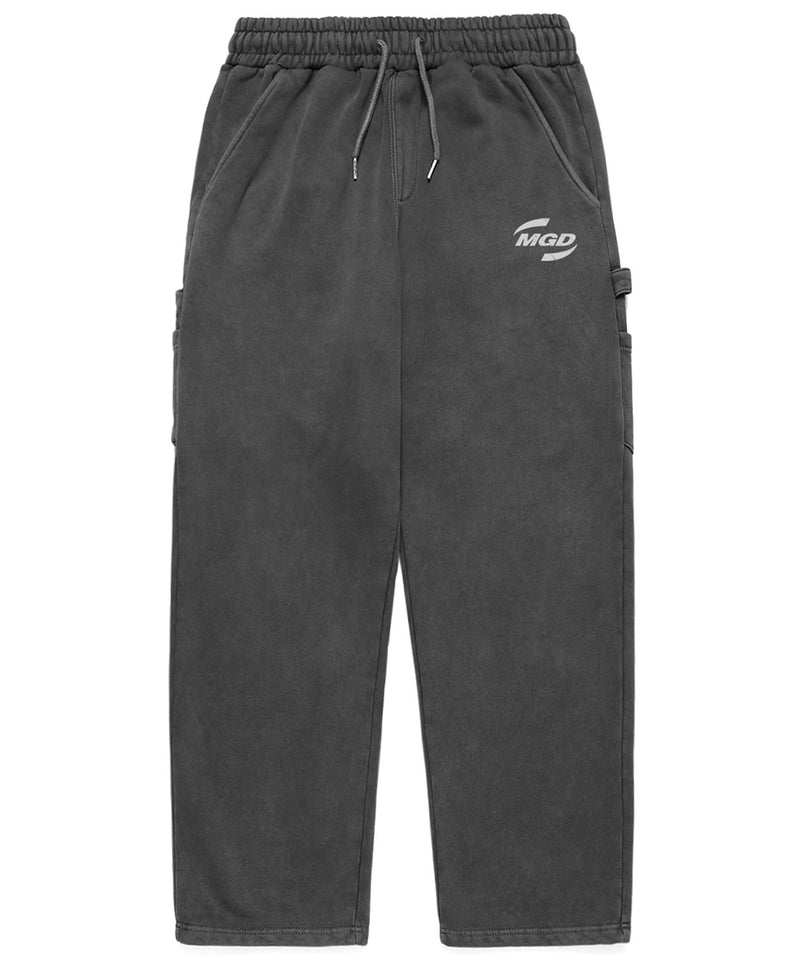 mahagrid (マハグリッド) SPIN LOGO PIGMENT CARPENTER SWEATPANT [CHARCOAL]