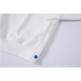 クーデグレース(Coup de grace)  Coup de grâce Nouveau 07-XX BUTTON CREWNECK WHITE