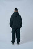 オーワイ(OY) FLAME LOGO HOODIE-BLACK