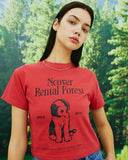 NCOVER（エンカバー）ENGLISH SHEEP DOG CROP TSHIRT-PINK